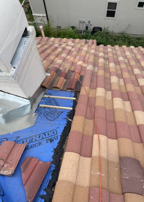roof repair in the northern Houston suburbs by Next Level Roofing and Remodeling